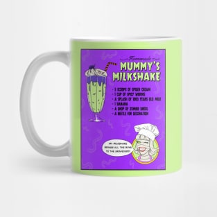 halloween mummy milkshake Mug